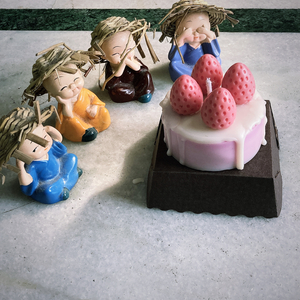 korean cake candle