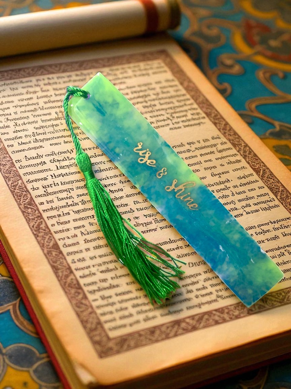 Resin Bookmark 1 Resin Bookmark