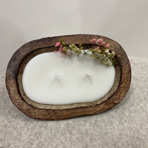 Tub Dough Bowl Candle