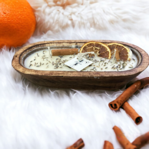 Boat Dough Bowl Candle