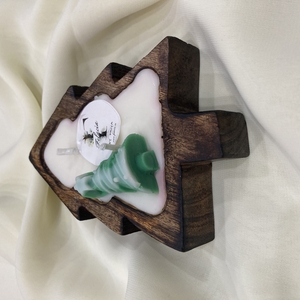 Tree Dough Bowl Candle