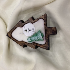 Tree Dough Bowl Candle