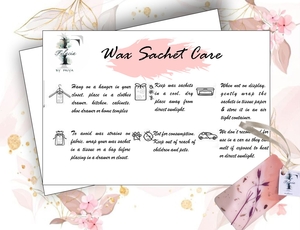 Wax sachet care