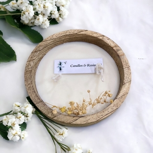 Round Dough Bowl Candle