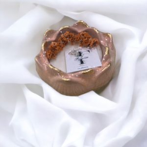 Lotous Concrete candle