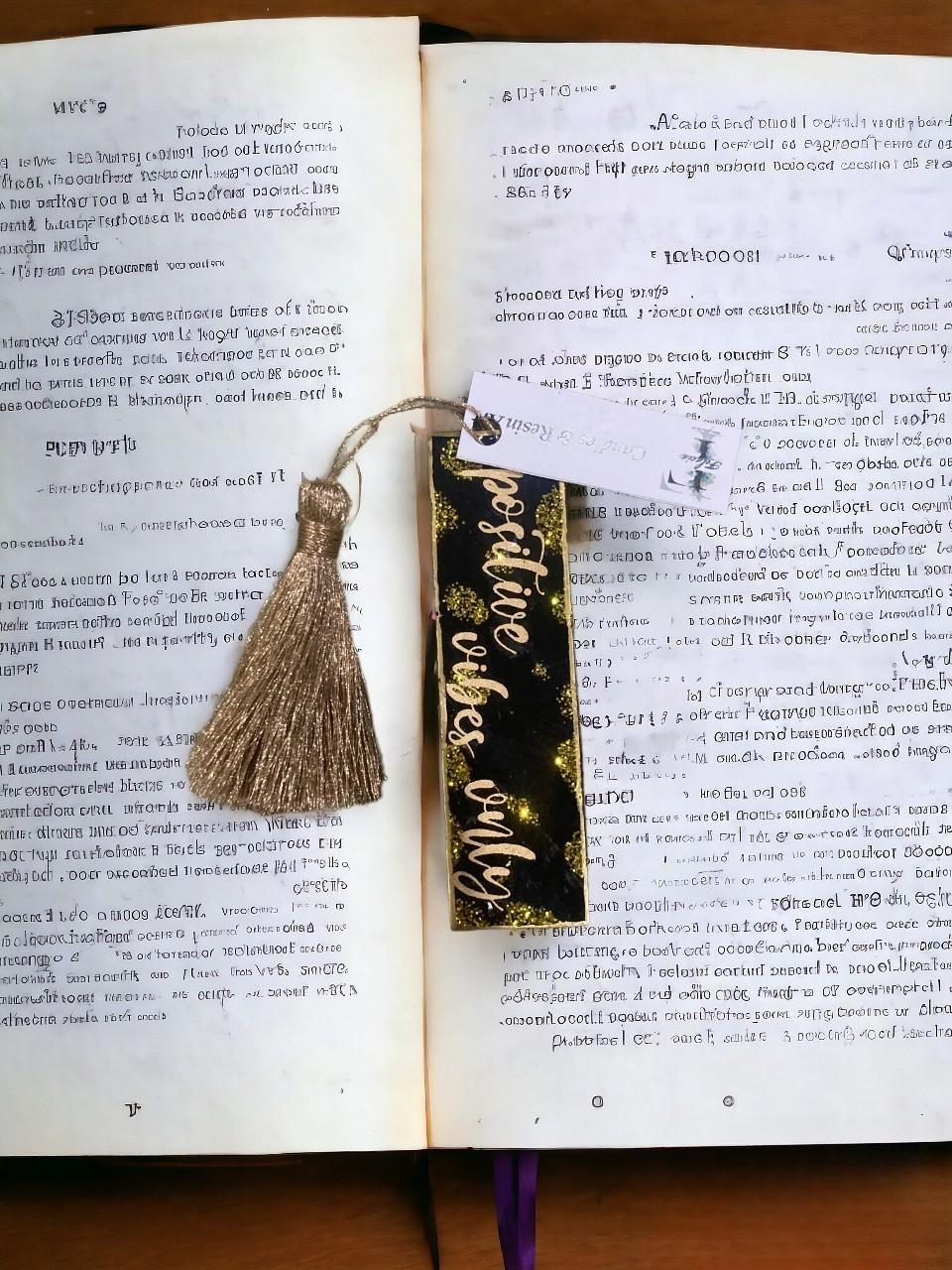 Resin Bookmark 4 resin bookmark