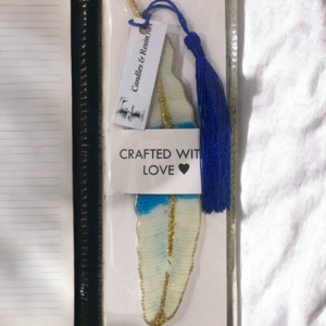 resin leaf bookmark