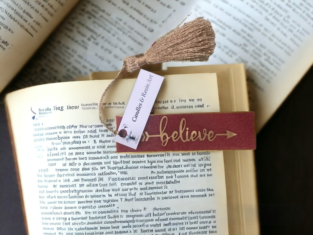 Resin Bookmark 3 Resin bookmark