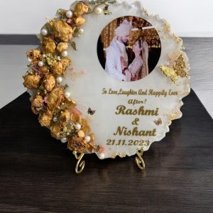 Resin Varmala Preservation Frame