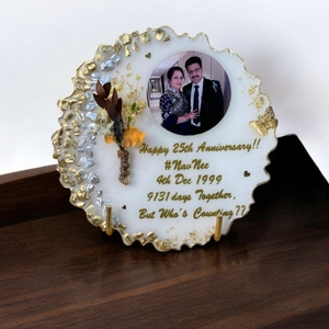 Resin 25th Anniversary frame