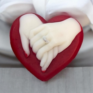 hand in hand candle
