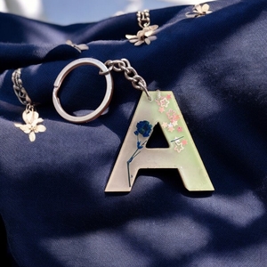 Initials Keychain