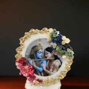 Resin Radha Krishna Frame