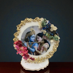 Resin Radha Krishna Frame