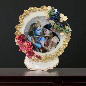 Resin Radha Krishna Frame
