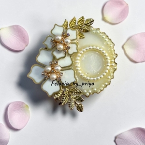 Silver Coin Resin Platter