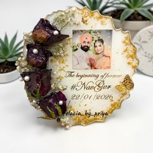 Resin Bouquet Preservation Frame