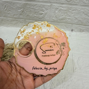 Handmade Resin Makeup Mixing Palette