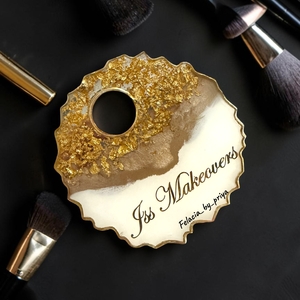 Resin Makeup Mixing Plate