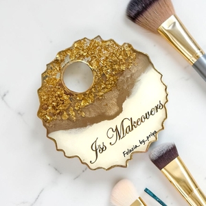Resin Makeup Mixing Plate