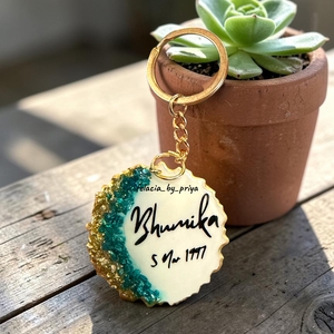 Handmade Resin Keychain