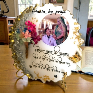 Resin Anniversary Gift For Him/ Her