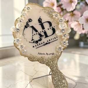 Custom Resin Hand Mirror