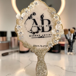 Custom Resin Hand Mirror