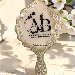 Custom Resin Hand Mirror