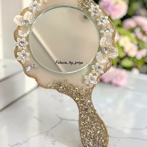 Custom Resin Hand Mirror