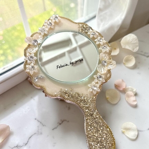 Custom Resin Hand Mirror