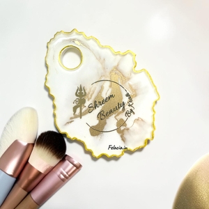 Luxury Resin Makeup Mixing Palette