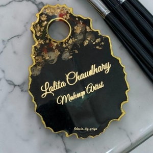 Luxury Resin Makeup Mixing Palette