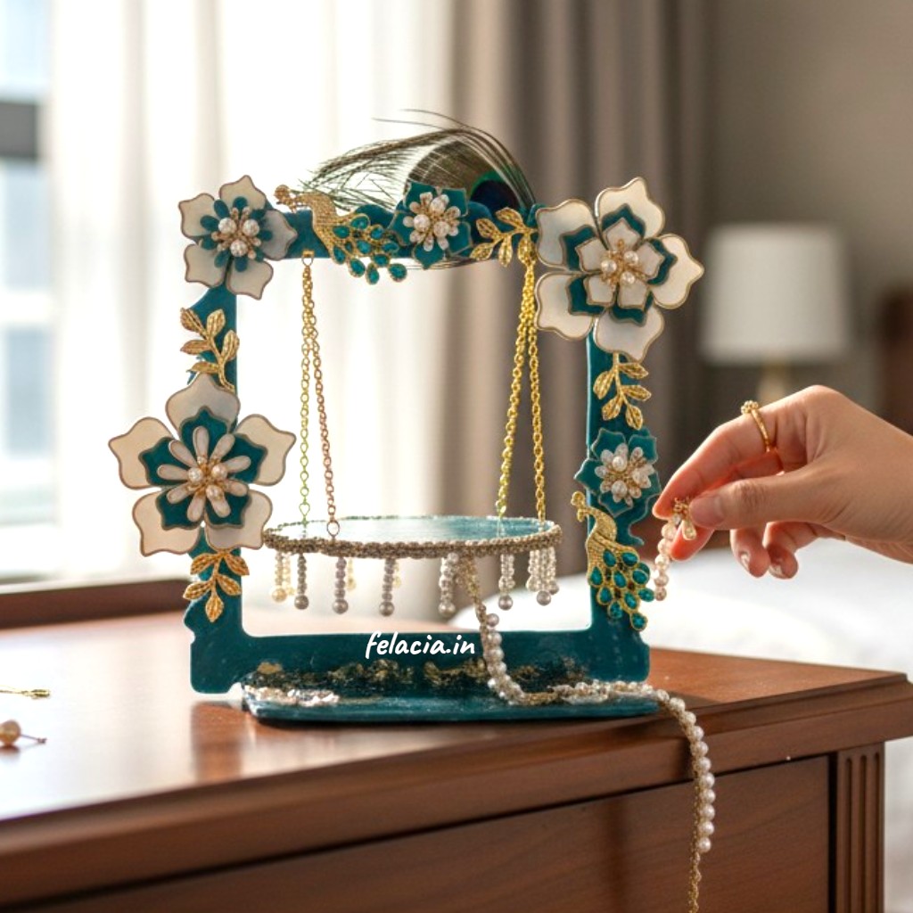 Resin Laddu Gopal Ji Jhula