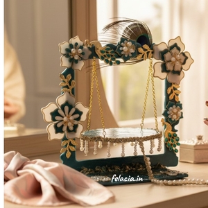 Resin Laddu Gopal Ji Jhula