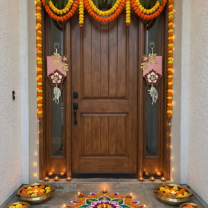 Handmade Resin Shubh Labh Hanging