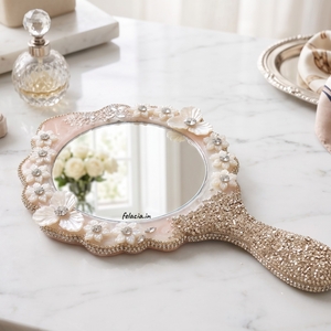 Luxury Resin Hand Mirror